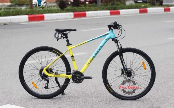 Xe Đạp MagicBros Leader 2 2022 Vàng Chanh Xanh