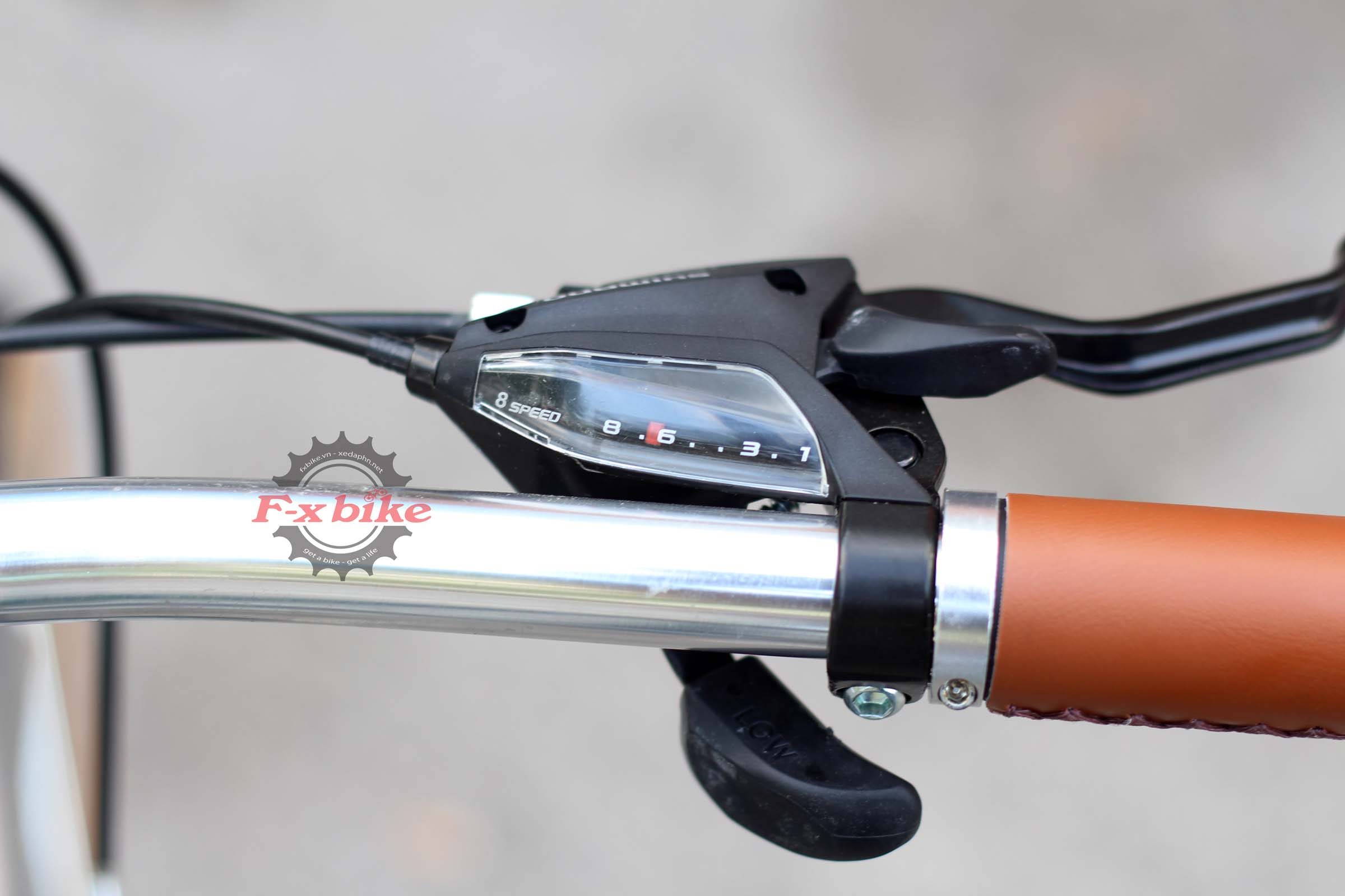 Tay đề Shimano Tourney EF500 - 24 cấp độ (Nhật Bản)