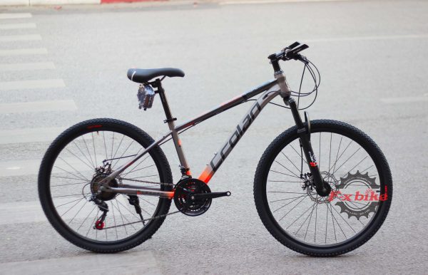 Xe Đạp Địa Hình MTB Crolan 320 Màu Ghi Cam