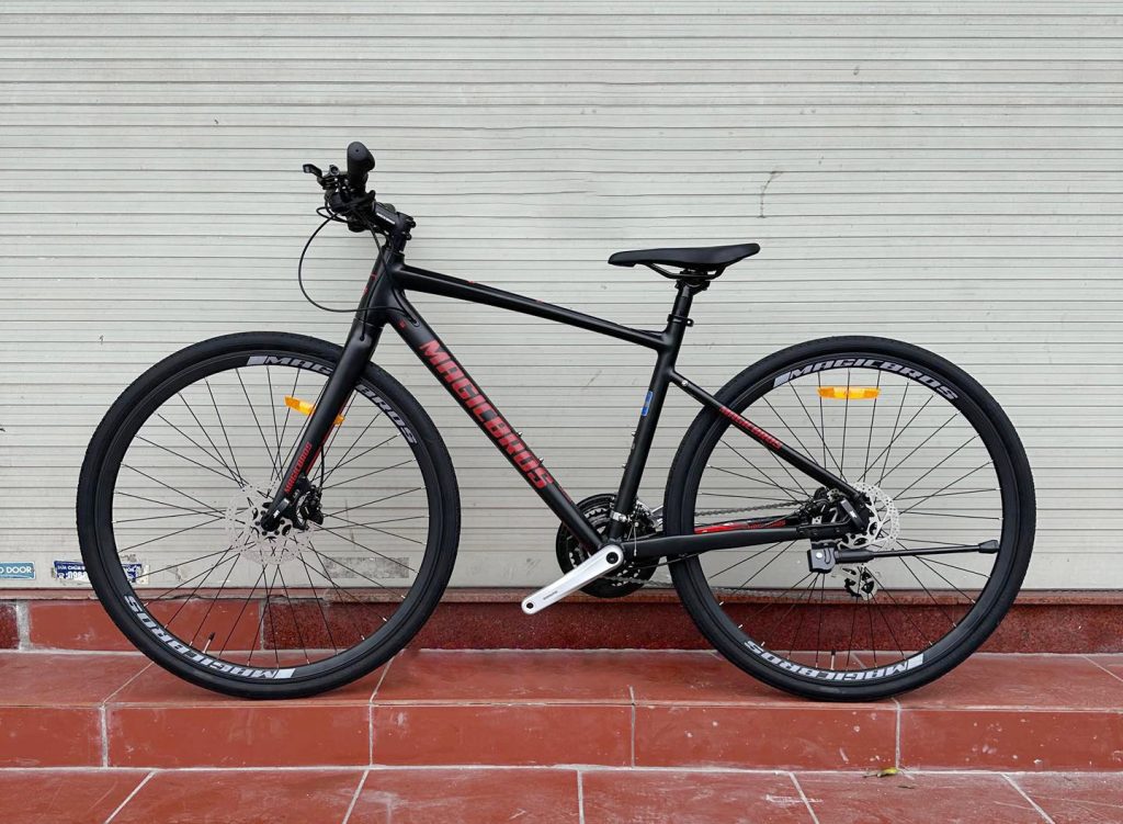 Xe Đạp Đường Phố Touring MagicBros Canyon 3 Đen/Đỏ