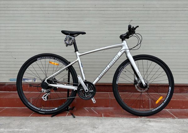 Xe Đạp Đường Phố Touring MagicBros Canyon 3 Trắng/Ghi