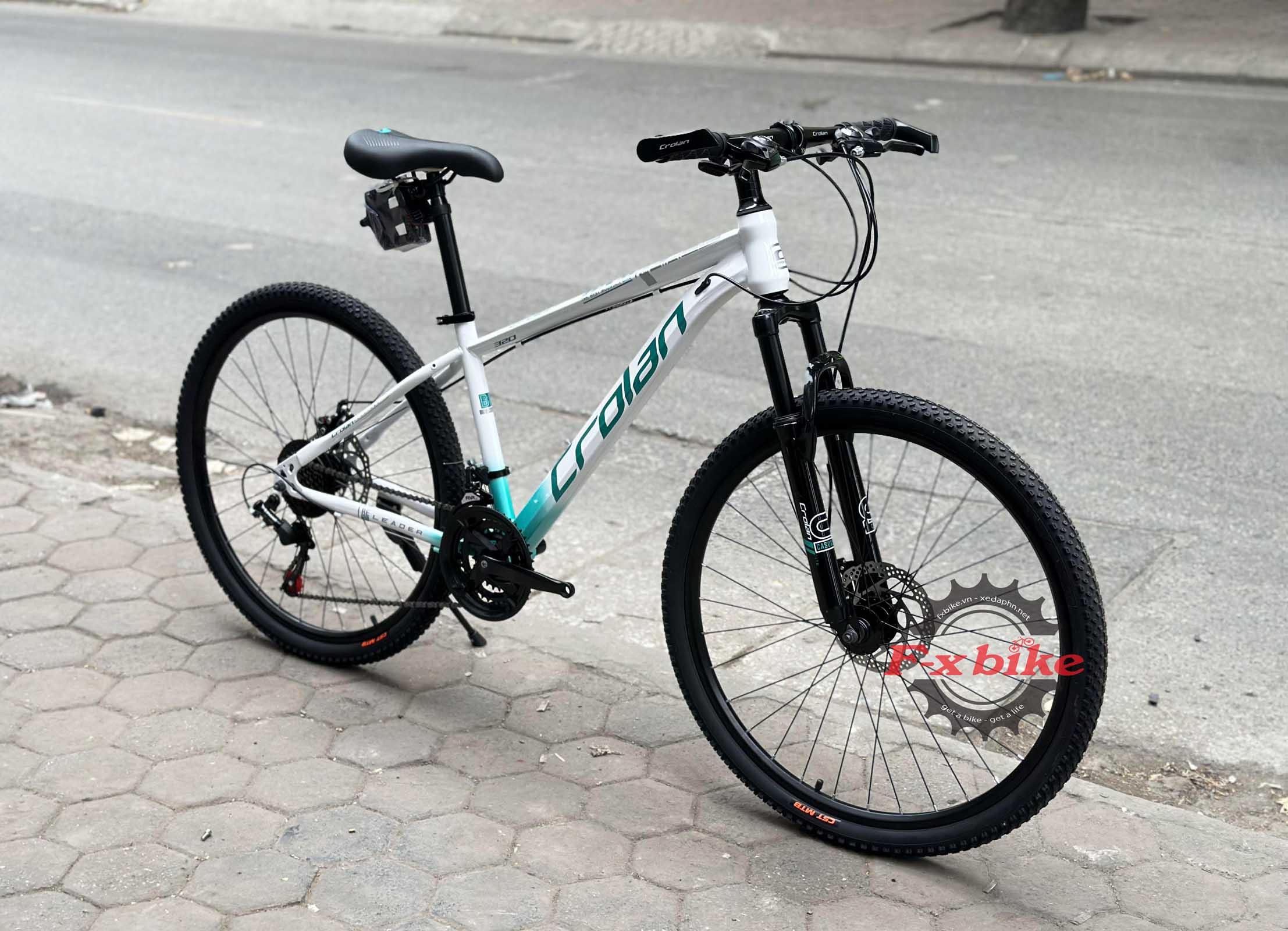 Xe Đạp Địa Hình MTB Crolan 320 Màu Trắng