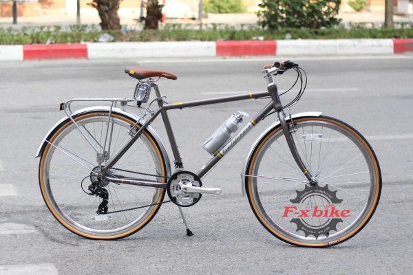 Xe Đạp California City 350 Màu Ghi