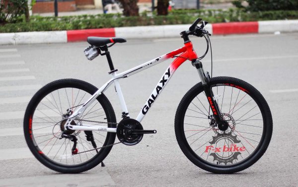 Xe Đạp Galaxy MT16 (2023) Màu Trắng Đỏ