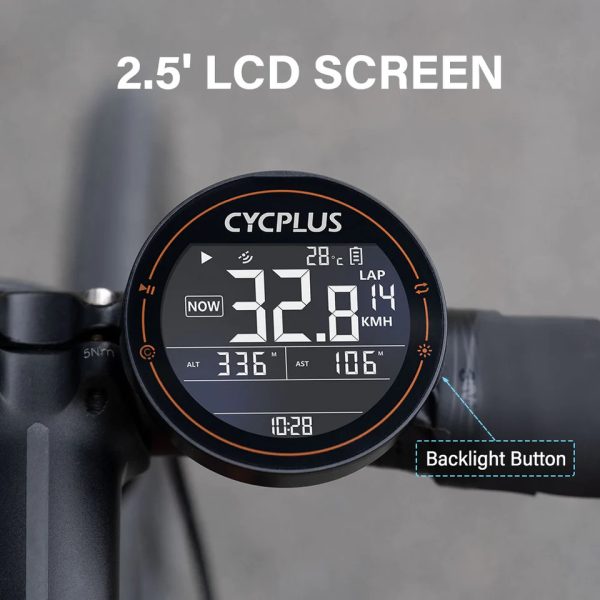 Đồng hồ tốc độ xe đạp GPS Cycplus M2