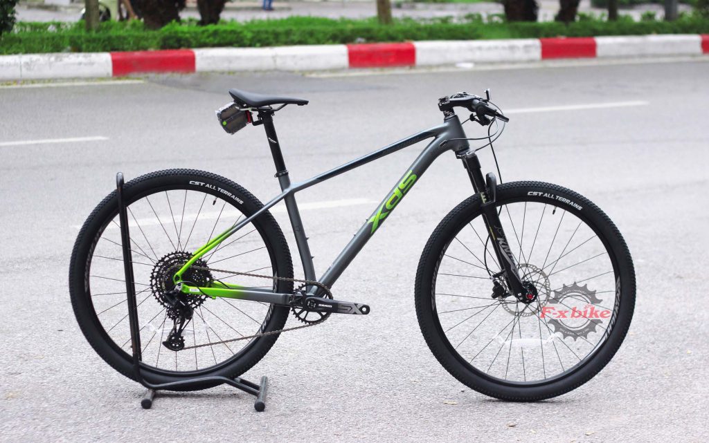 Xe Đạp XDS Knight 800 2023 Màu Ghi Xanh