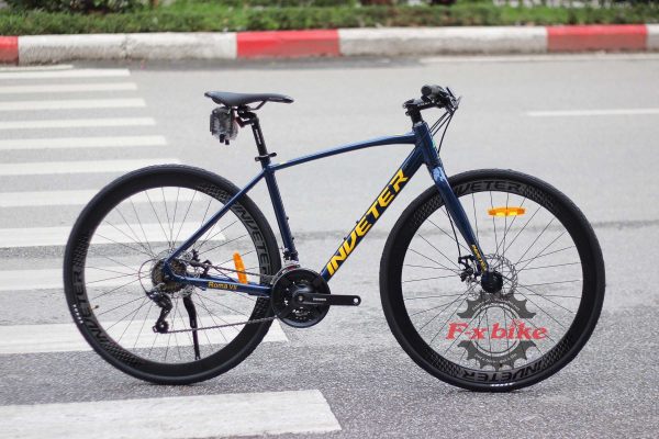 Xe Đạp Touring Inveter Roma 7 2023 Xanh Biển