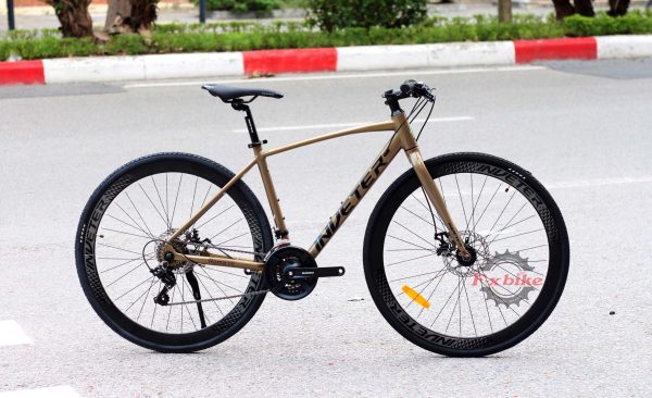 Xe Đạp Touring Inveter Roma 7 2023 Vàng