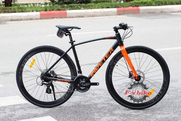 Xe Đạp Touring Inveter Roma 8 2023 Màu Đen Cam
