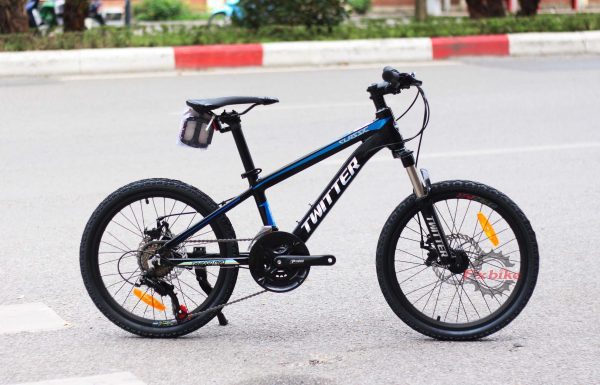 Xe Đạp Twitter TW2000 Pro Bánh 20inch Màu Đen Xanh Biển