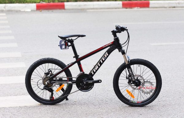 Xe Đạp Twitter TW2000 Pro Bánh 20inch Màu Đen Đỏ