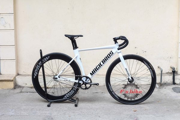 Xe Đạp Fixed Gear Magicbros CX7 2023 Màu Trắng