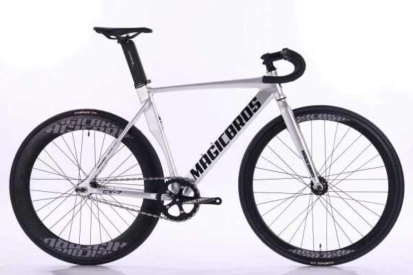 Xe Đạp Fixed Gear Magicbros CX7 2023 Màu Bạc
