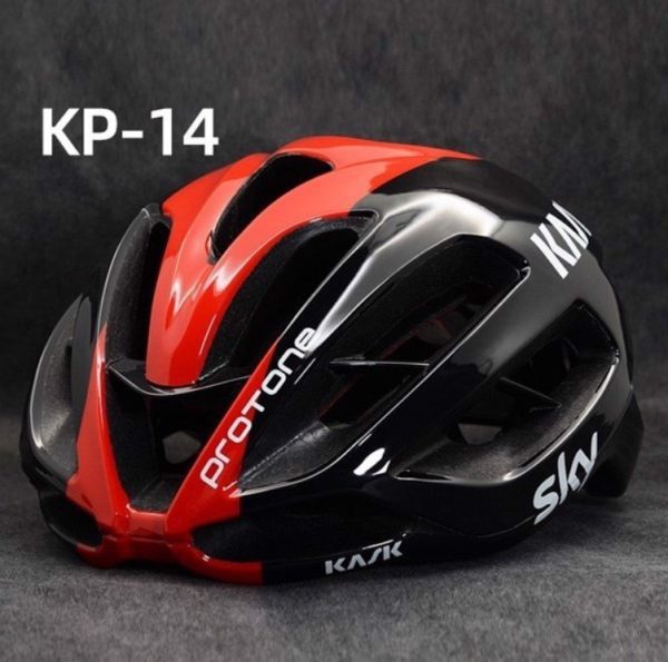 Mũ Bảo Hiểm Xe Đạp Kask Protone Màu Đen Đỏ