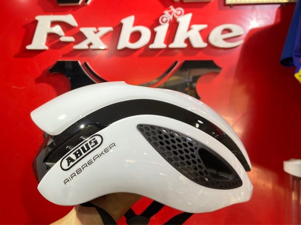 Mũ Bảo Hiểm Xe Đạp Abus D02 (Màu Trắng Đen)