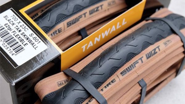 Lốp Deli Tire Black Tan Skinwall 700x23