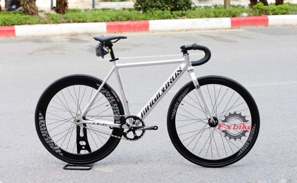 Xe Đạp Fixed Gear Magicbros CX-6 Màu Bạc