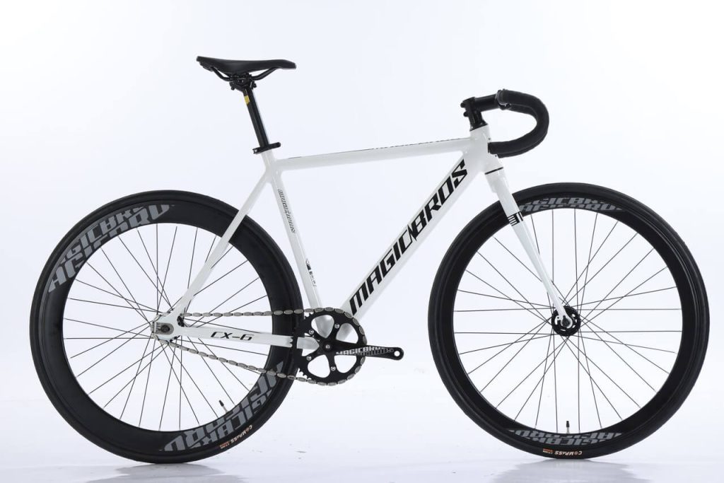 Xe Đạp Fixed Gear Magicbros CX-6 Màu Trắng