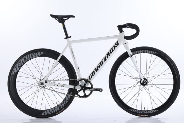 Xe Đạp Fixed Gear Magicbros CX-6 Màu Trắng