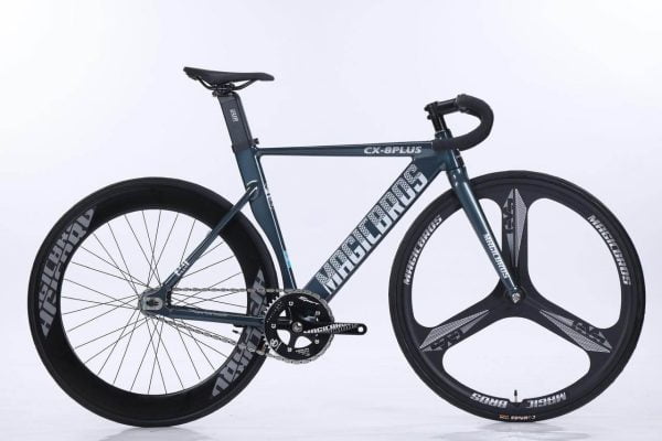 Xe Đạp Fixed Gear Magicbros CX8 Plus Vành 3 Đao - Màu Xanh Đen