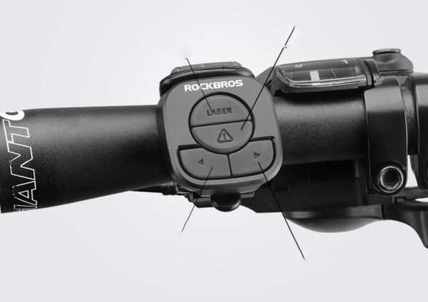 Đèn Xi Nhan Xe Đạp Rockbros Led LKWD-R1