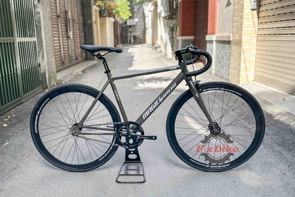 Xe Đạp Fixed Gear Magicbros Cx5 Plus Màu Ghi