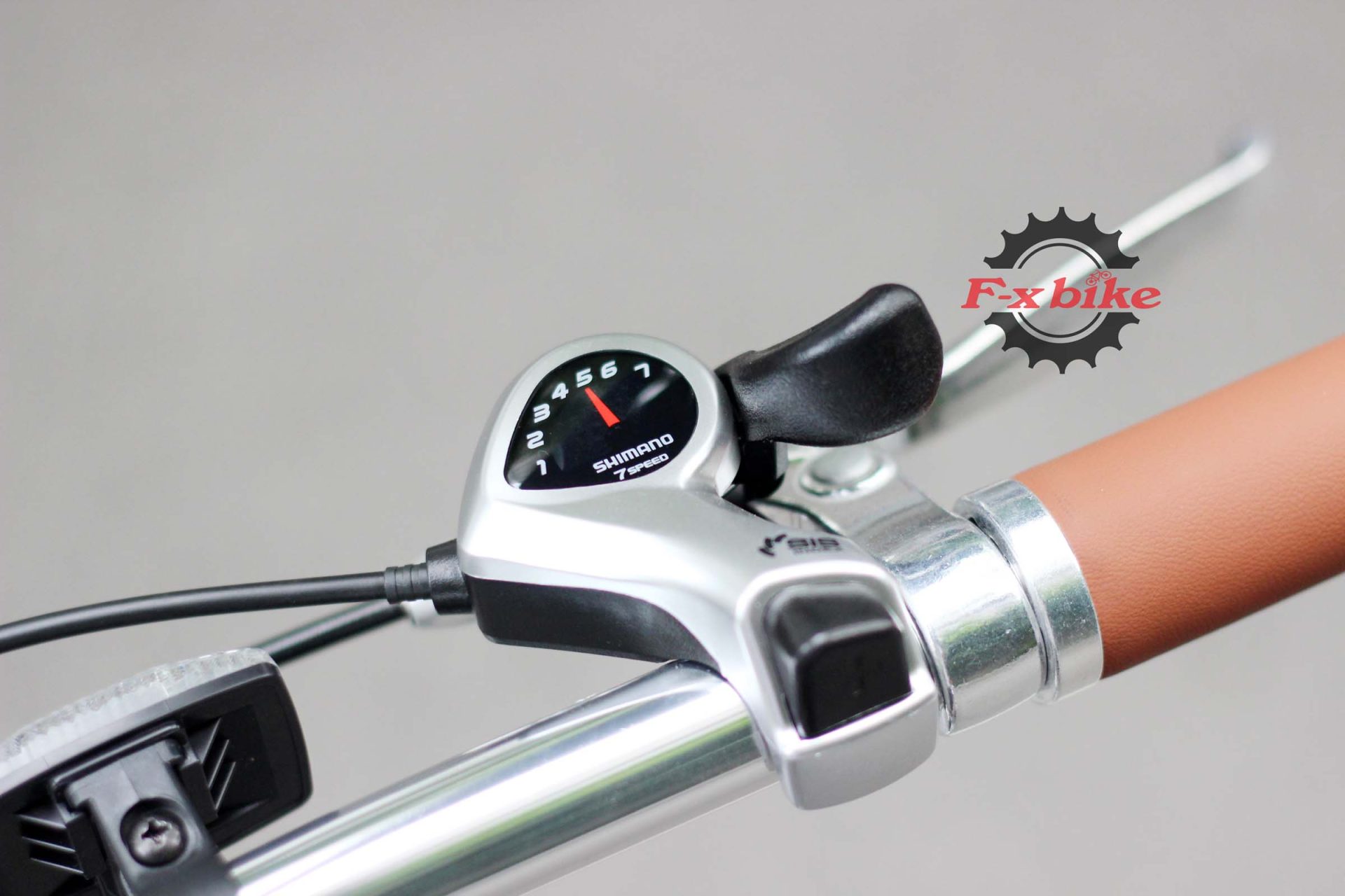 Tay đề: SHIMANO TOURNEY TX50 – 3x7 tốc độ (Nhật Bản)