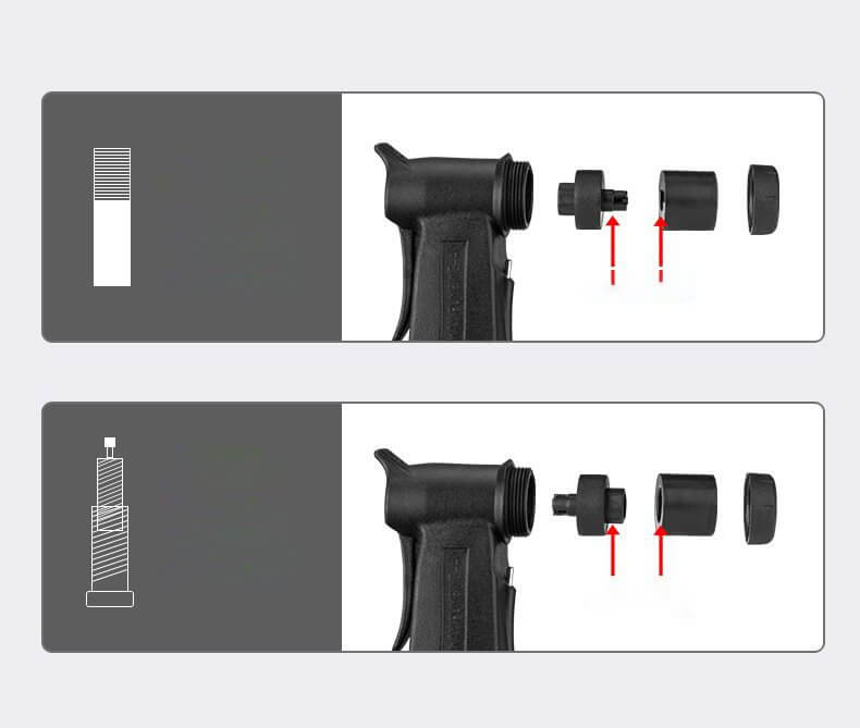 Bơm Mini Xe Đạp Rockbros TM-1701P