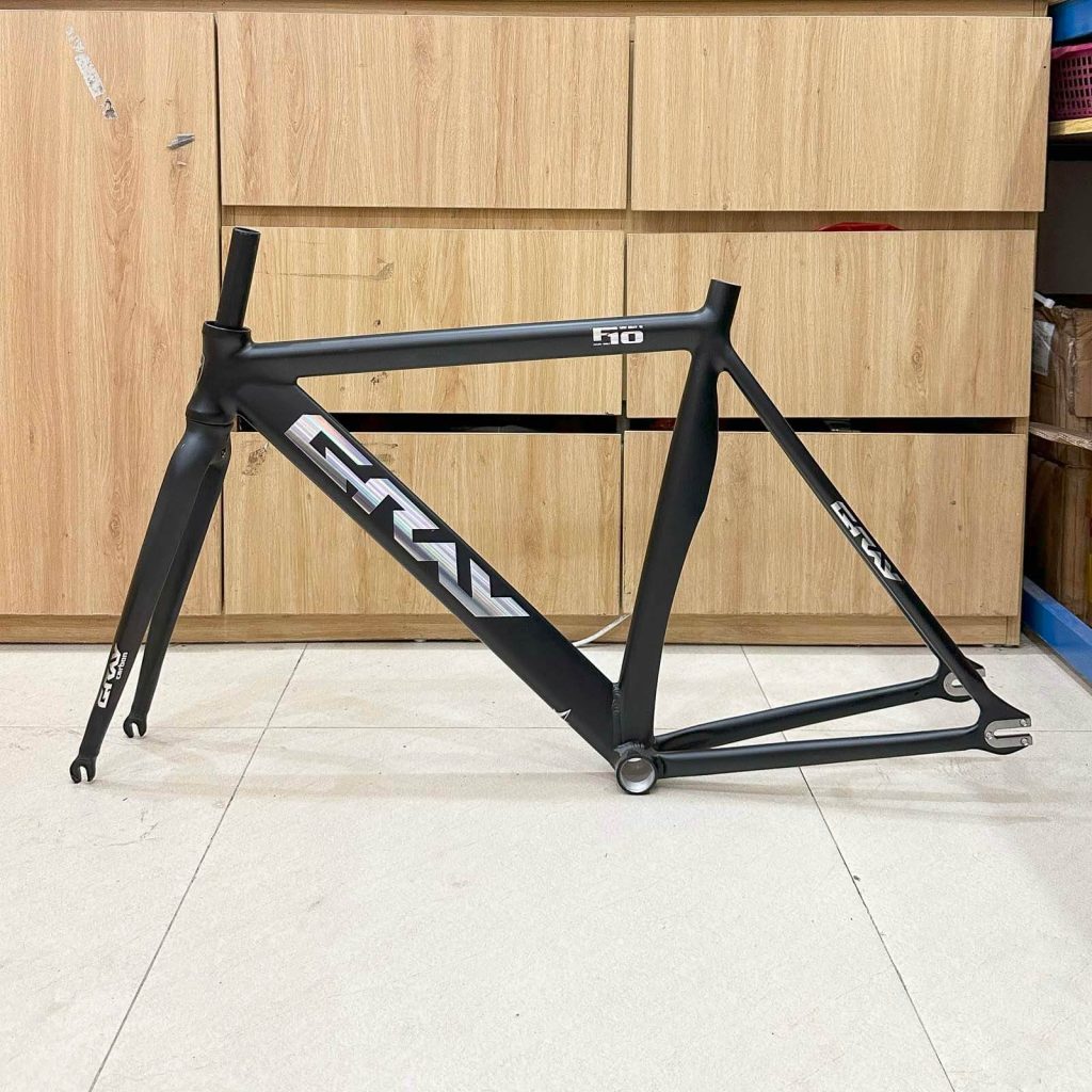 Khung Hợp Kim Nhôm Xe Đạp Fixed Gaer Gray F10 Càng Nhôm - Hình ảnh 3