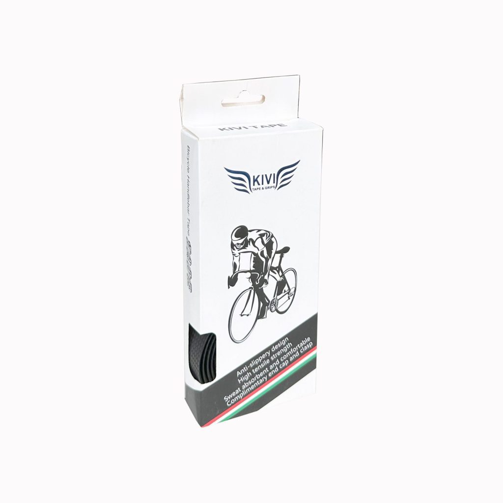 Dây Quấn Ghi Đông Cong Xe Đạp Kivi - Vân Carbon - Hình ảnh 5