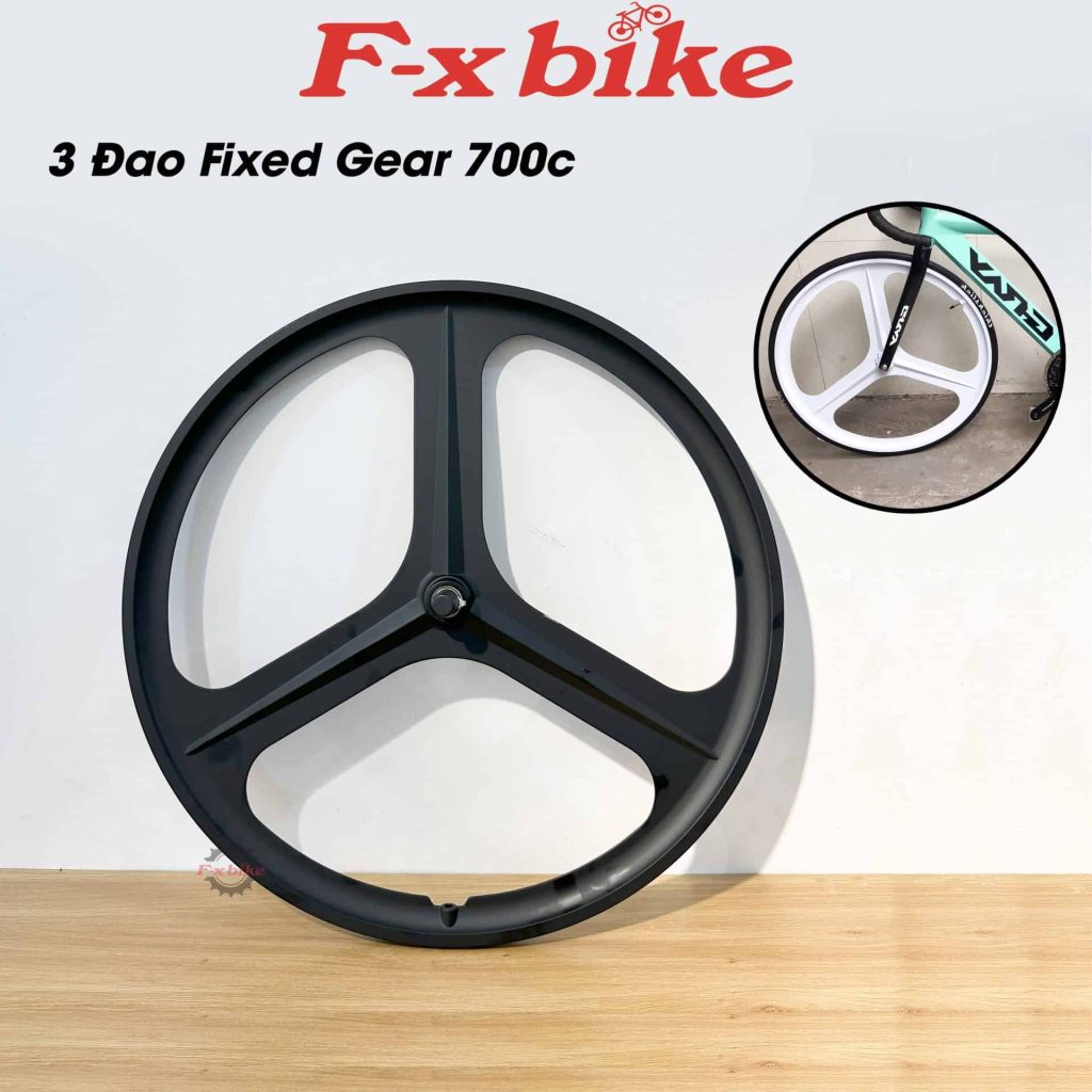 Vành 3 Đao Xe Đạp Fixed Gear