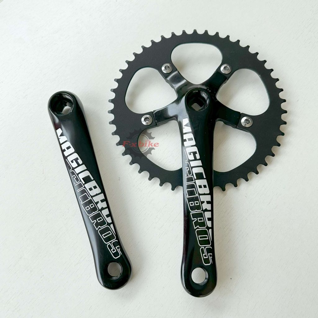 Đùi Đĩa Cốt Vuông 1 Tầng Magicbros 46T - Cho Xe Fixed Gear Hoặc Touring - Hình ảnh 3