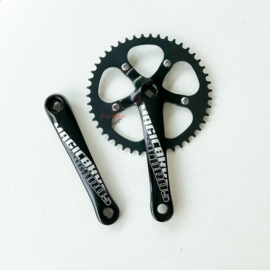 Đùi Đĩa Cốt Vuông 1 Tầng Magicbros 46T - Cho Xe Fixed Gear Hoặc Touring - Hình ảnh 2