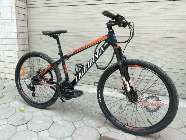 Xe đạp California 260cc màu xanh lá cam
