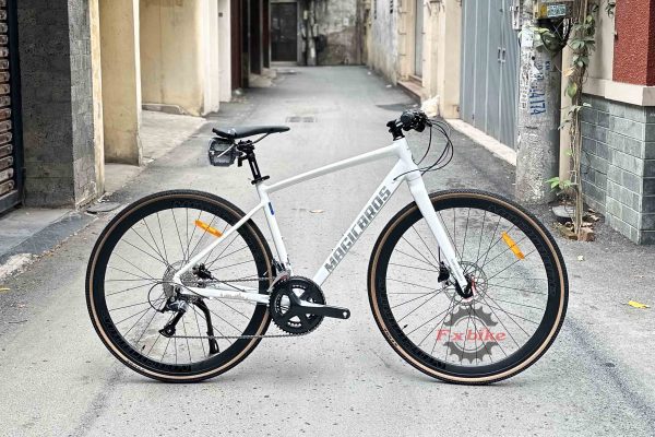 Xe Đạp Touring Magicbros S450 Pro Màu Trắng
