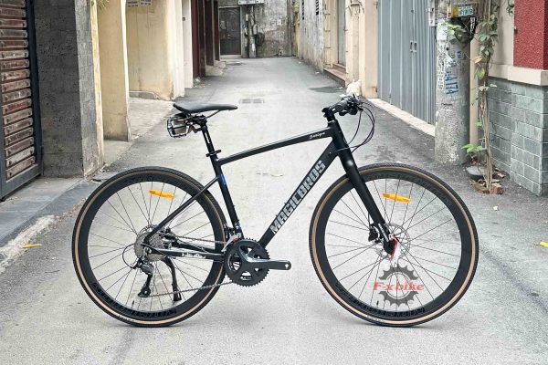Xe Đạp Touring Magicbros S450 Pro Màu Đen Sơn Lì