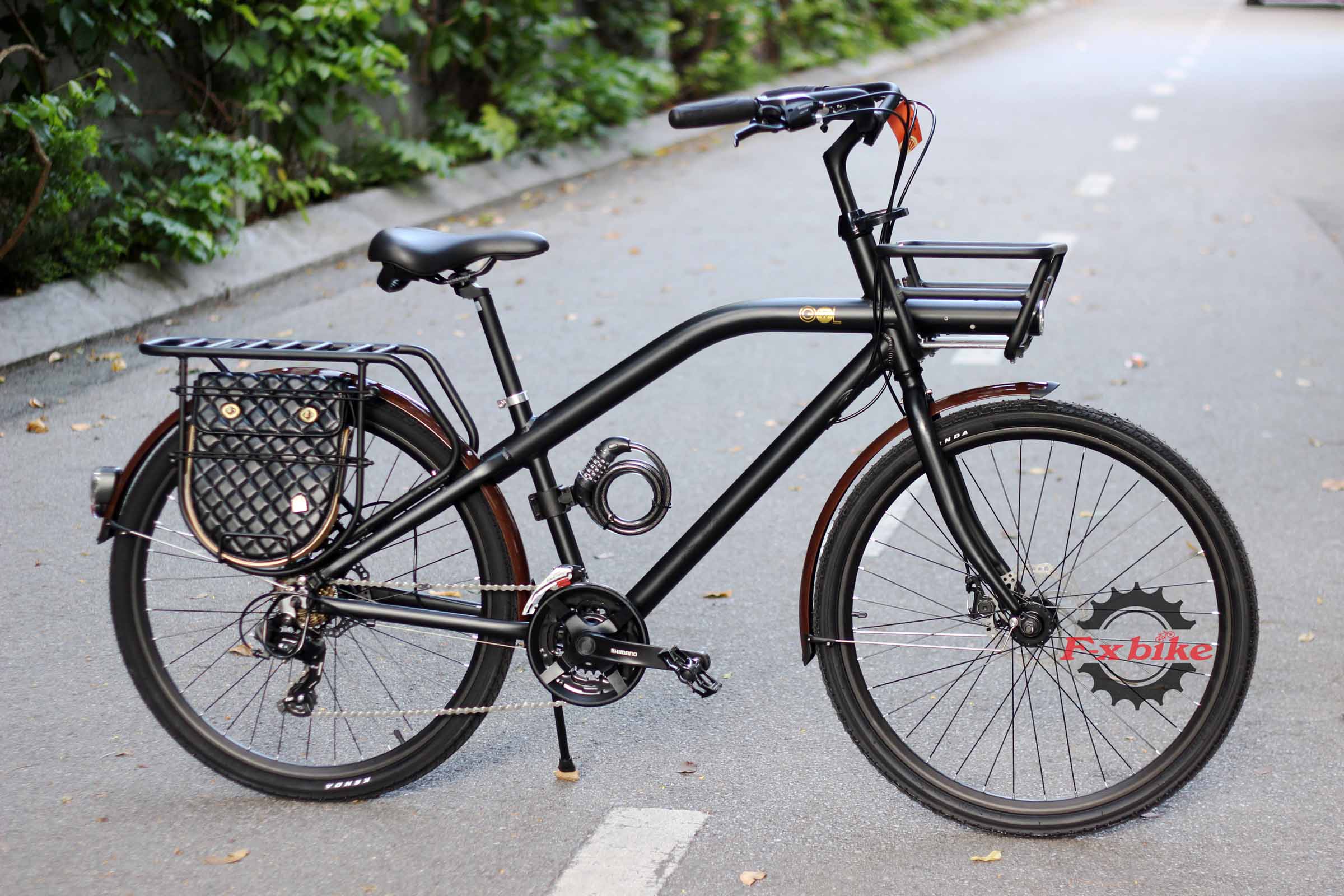 Xe Đạp Đường Phố Nomad Velo – Italy - Màu Đen