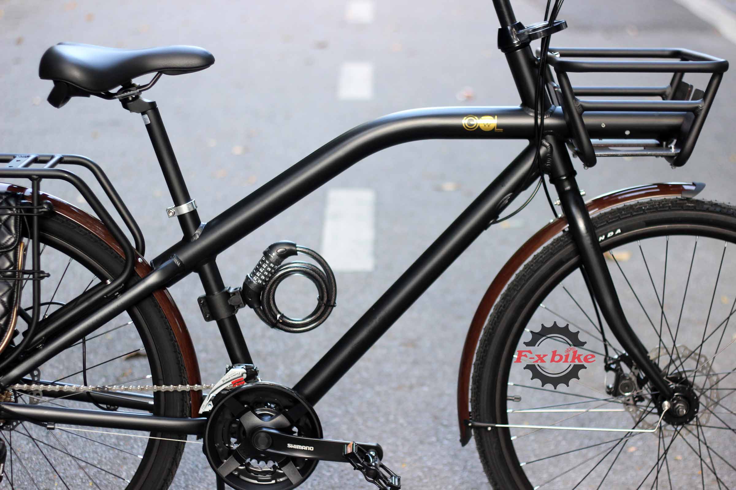 Xe Đạp Đường Phố Nomad Velo – Italy - Màu Đen