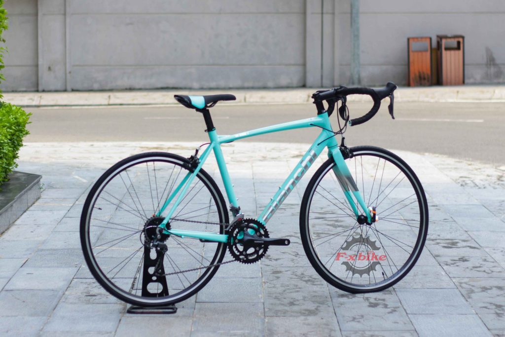 Xe Đạp Đua Bianchi Via Nirone 7 (Shimano Claris) Màu Xanh Ngọc