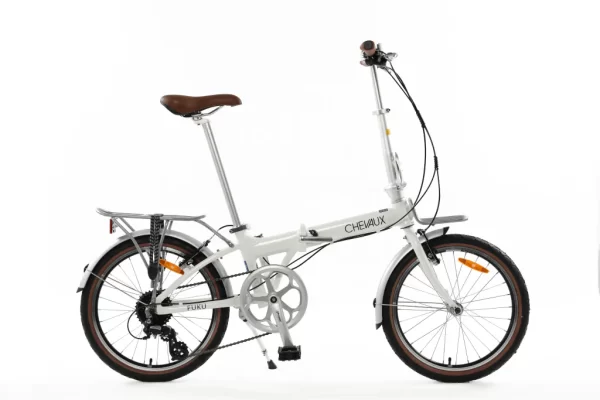 XE ĐẠP GẤP CHEVAUX FUKU Màu Trắng