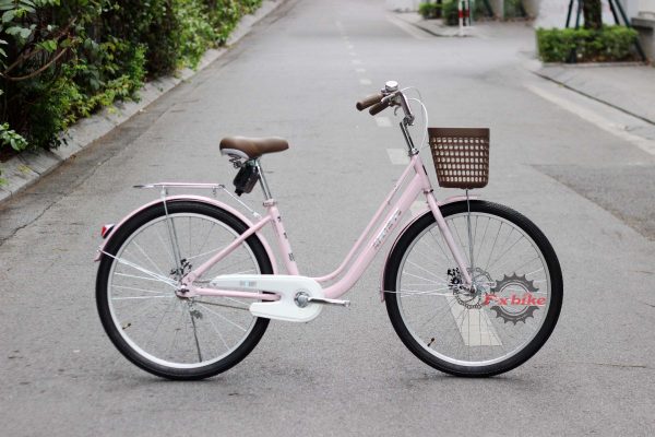 Xe Đạp Nữ Xaming Bánh 26 Inch Màu Hồng