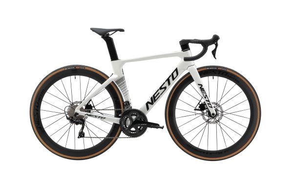 Xe Đạp Đua Nesto Lion Màu Trắng