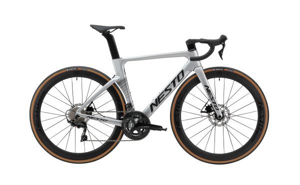 Xe Đạp Đua Nesto Lion Màu Bạc