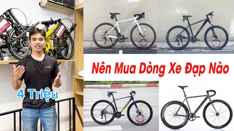 Có 4 triệu thì nên mua dòng xe đạp thể thao nào?