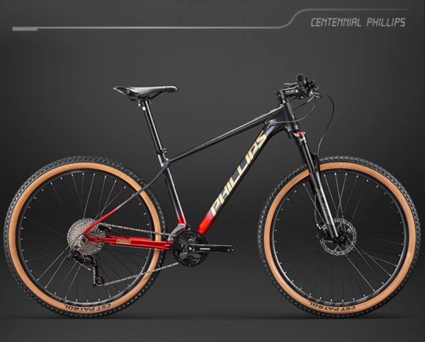 Xe Đạp Địa Hình MTB Phillips Charge Màu Đen Đỏ