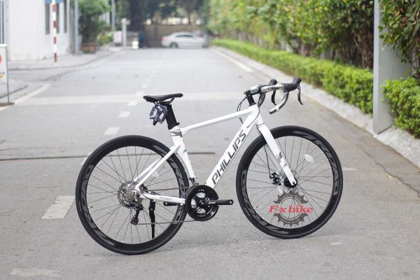 Xe Đạp Đua Phillips RD300 Màu Trắng