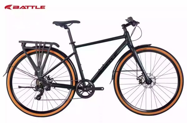 Xe Đạp Touring Battle 100 Màu Đen