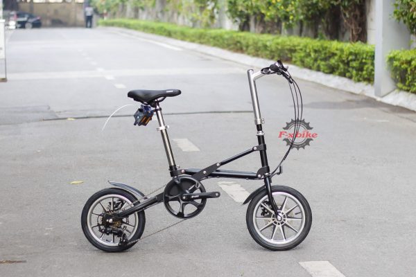 Xe Đạp Gấp CMS 14inch Màu Đen