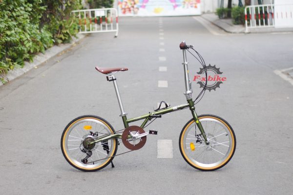 Xe Đạp Gấp Forever MF05 Màu Xanh