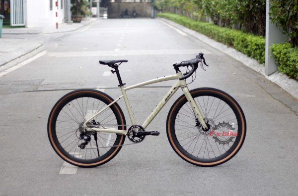 Xe Đạp Gravel Make Hispeed 380 Màu Kem